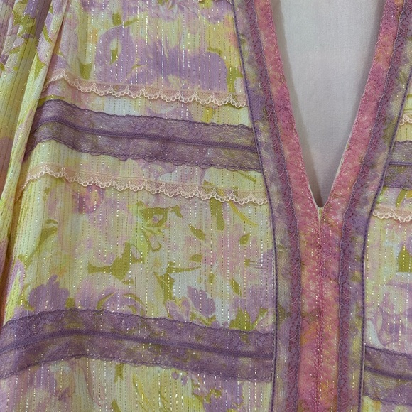 Rococo Sand Floral Shift Mini Dress - Picture 2 of 4